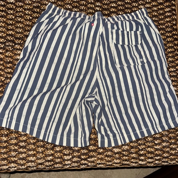 SOLID & STRIPED 7” Hybrid Swim Shorts  Blue - Picture 6 of 6